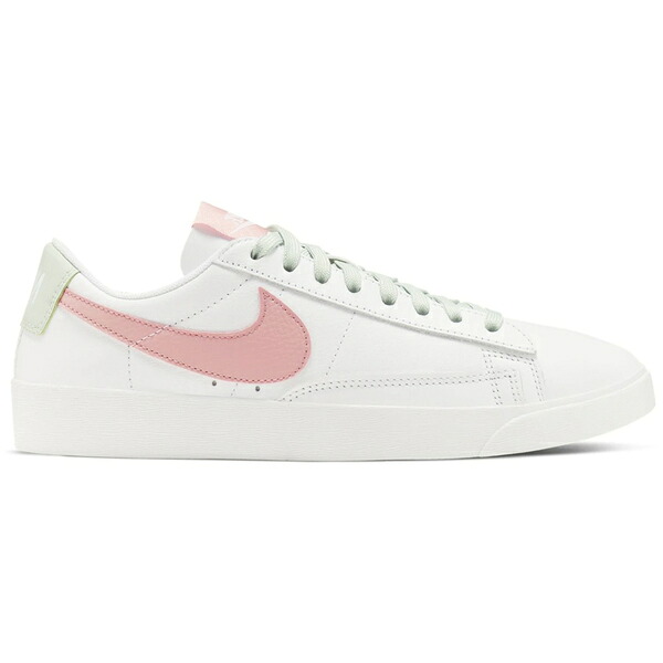 Nike ナイキ レディース スニーカー  【Nike Blazer Low LE White Bleached Coral (Women\u0027s)】  大きさ US_5.5(22.5糎) White/Pistachio Frost/Bleached Coral