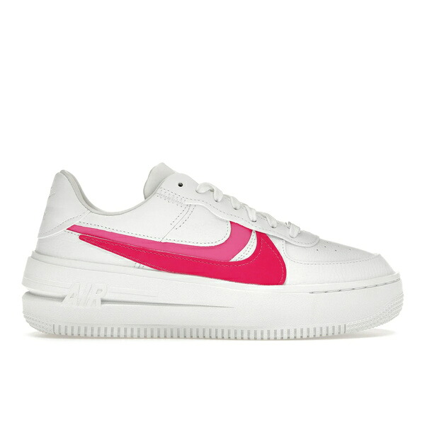 Nike ナイキ レディース スニーカー 【Nike Air Force 1 PLT.AF.ORM White Fireberry (Women's)】 サイズ US_7.5(24.5cm) White/Fireberry/Fierce Pink|asty