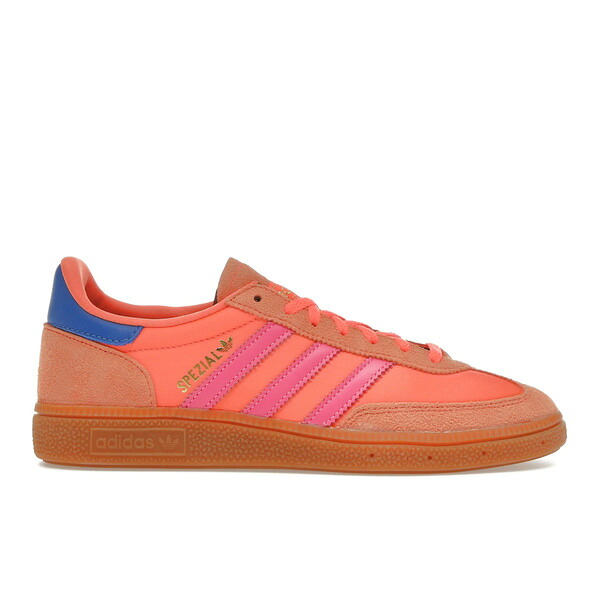 adidas アディダス レディース スニーカー  【adidas Handball Spezial Solar Orange Lucid Pink (Women\u0027s)】  大きさ US_7(24.0糎) Solar Orange/Lucid Pink/Gum