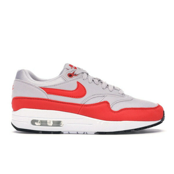 Nike ナイキ レディース スニーカー  【Nike Air Max 1 Habanero Red (Women\u0027s)】  大きさ US_9(26.0糎) Vast Grey/Habanero Red