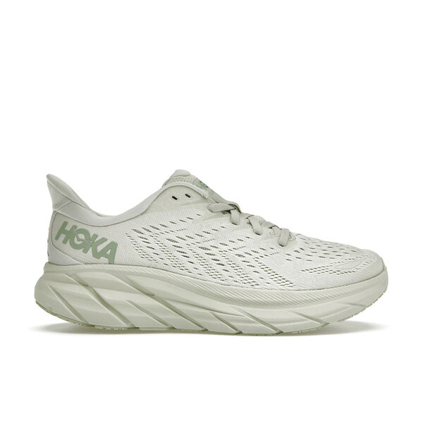 Hoka One One ホカオネオネ レディース スニーカー  【Hoka One One Clifton 8 Smoke Green (Women\u0027s)】  大きさ US_5(22.0糎) Smoke Green/Celadon Tint