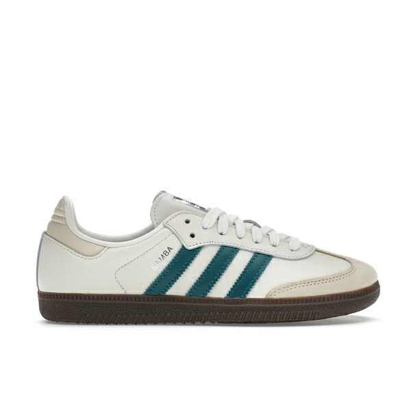 adidas アディダス レディース スニーカー  【adidas Samba OG Cloud White Legacy Teal (Women\u0027s)】  大きさ US_7(24.0糎) Cloud White Legacy Teal Wonder White
