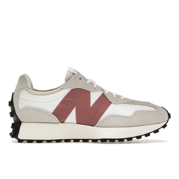 New Balance ニュー平衡にする レディース スニーカー  【New Balance 327 Maroon (Women\u0027s)】  大きさ US_7(24.0糎) White/White/Maroon