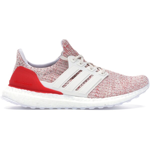 adidas アディダス レディース スニーカー 【adidas Ultra Boost 4.0 Chalk White Active Red (Women's)】 サイズ US_8.5(25.5cm) Chalk White/Chalk White/Active Red|asty