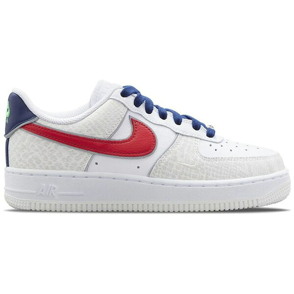 Nike ナイキ レディース スニーカー 【Nike Air Force 1 Low Just Do It (Women's)】 サイズ US_8.5(25.5cm) White/Navy/Red|asty