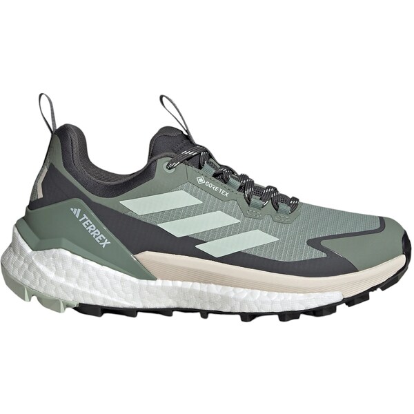 adidas アディダス レディース スニーカー 【adidas Terrex Free Hiker 2.0 Low Gore-Tex Silver Green Linen Green Grey Six (Women's)】 サイズ US_5.5(22.5cm) Silver Green/Linen Green/Grey Six｜asty