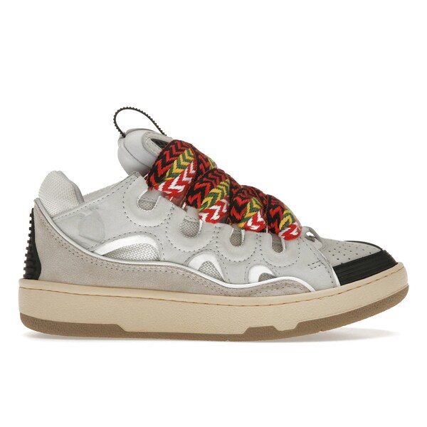 Lanvin ランバン レディース スニーカー  【Lanvin Leather Curb White Black Gum (Women\u0027s)】  大きさ US_5(22.0糎) White/Black/Gum