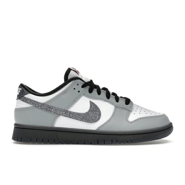 Nike ナイキ レディース スニーカー 【Nike Dunk Low LX Glitter Swoosh White Light Smoke Grey (Women's)】 サイズ US_W_10.5 White/White/Light Smoke Grey/Multi-Color｜asty