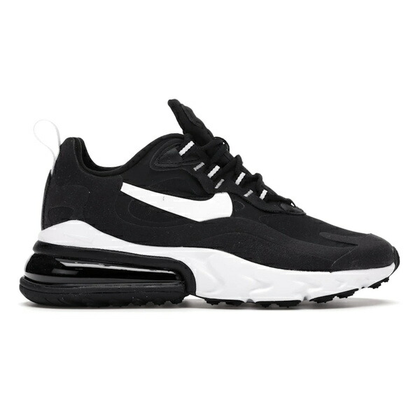 Nike ナイキ レディース スニーカー  【Nike Air Max 270 React Black (Women\u0027s)】  大きさ US_8.5(25.5珊) Black/Black/Black/White