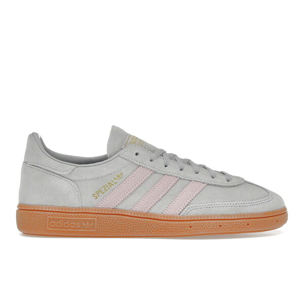 adidas アディダス レディース スニーカー  【adidas Handball Spezial Grey Clear Pink (Women\u0027s)】  大きさ US_7.5(24.5糎) Grey Two/Clear Pink/Gold Metalic