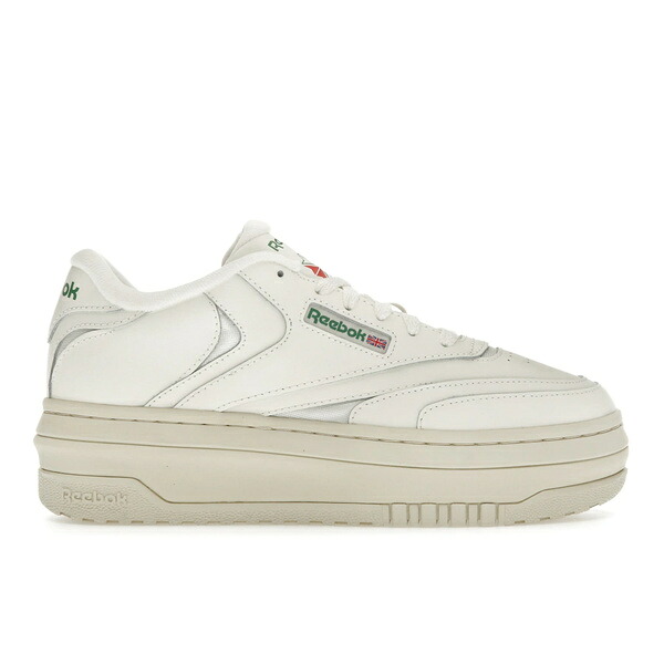 Reebok リーボック レディース スニーカー 【Reebok Club C Extra Chalk Green (Women's)】 サイズ US_8.5(25.5cm) Chalk/Chalk/Green|asty