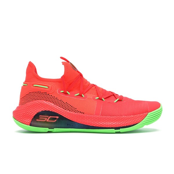 Under Armour アンダーアーマー メンズ スニーカー 【Under Armour Curry 6 Roaracle】 サイズ US_11.5(29.5cm) Rocket Red/Electricity-Black|asty