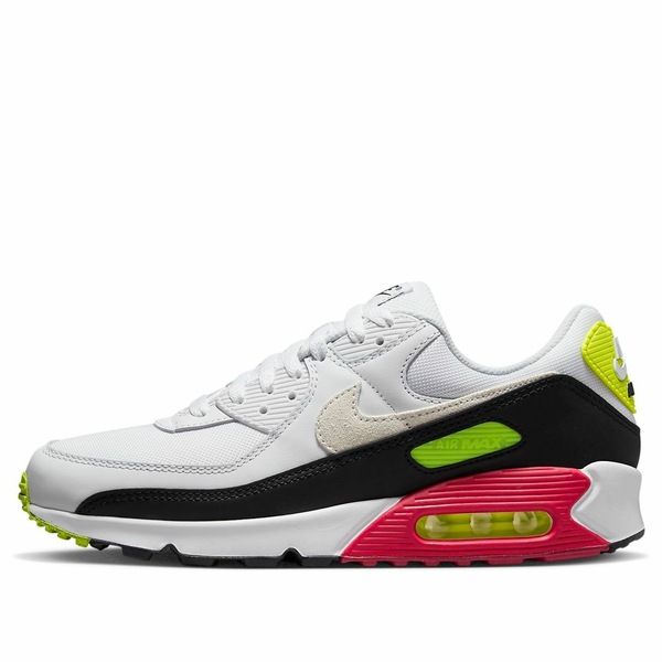 Nike ナイキ メンズ スニーカー  【Nike Air Max 90 \u0027White Volt Rush Pink\u0027 DQ4071-100】  大きさ US_10.5(28.5糎)