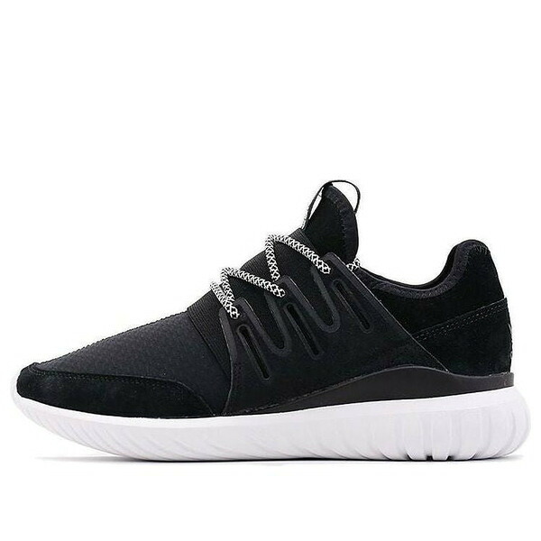 adidas アディダス メンズ スニーカー  【adidas Tubular Radial \u0027Core Black White\u0027 BB2401】  大きさ US_10.5(28.5糎)