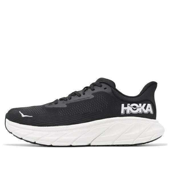 HOKA ONE ONE ホカオネオネ メンズ スニーカー  【HOKA ONE ONE Arahi 7 2E Wide \u0027Black White\u0027 1147870-BWHT】  大きさ US_7(25.0糎)