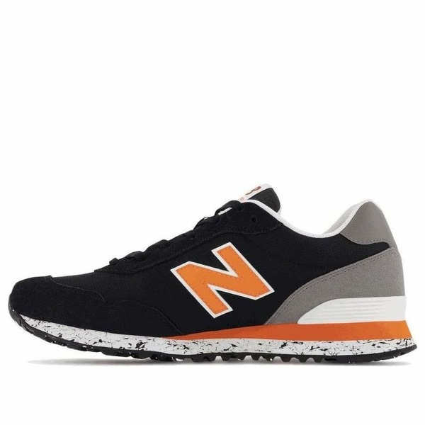 New Balance ニュー平衡にする メンズ スニーカー  【New Balance 515v3 \u0027Black Vibrant Orange\u0027 ML515BT3】  大きさ US_12(30.0糎)