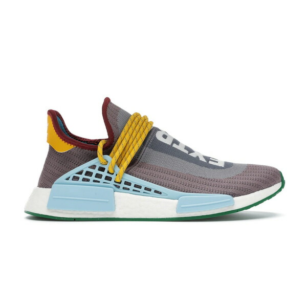 adidas アディダス メンズ スニーカー  【adidas NMD Hu Pharrell Extra Eye Grey】  大きさ US_5.5(23.5珊) Grey/Burgundy/Green