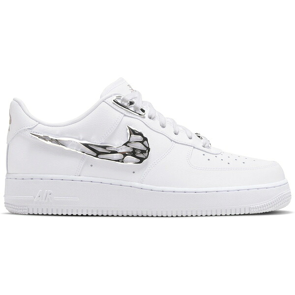 Nike ナイキ メンズ スニーカー  【Nike Air Force 1 Low \u002707 PRM 2 Molten Metal】  大きさ US_7.5(25.5珊) White/Black/White/White
