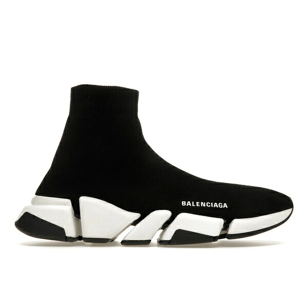 Balenciaga バレンシアガ メンズ スニーカー  【Balenciaga Speed 2.0 Black White】  大きさ US_10(28.0糎) Black/White