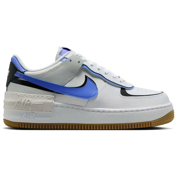 Nike ナイキ レディース スニーカー 【Nike Air Force 1 Low Shadow White Photon Dust Royal Pulse (Women's)】 サイズ US_7(24.0cm) White/Black/Photon Dust/Royal Pulse｜asty