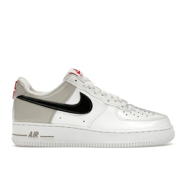 Nike ナイキ レディース スニーカー  【Nike Air Force 1 Low 07 Essencial Light Iron All (Women\u0027s)】  大きさ US_W_11.5 Light Iron All/White/University Red/Black