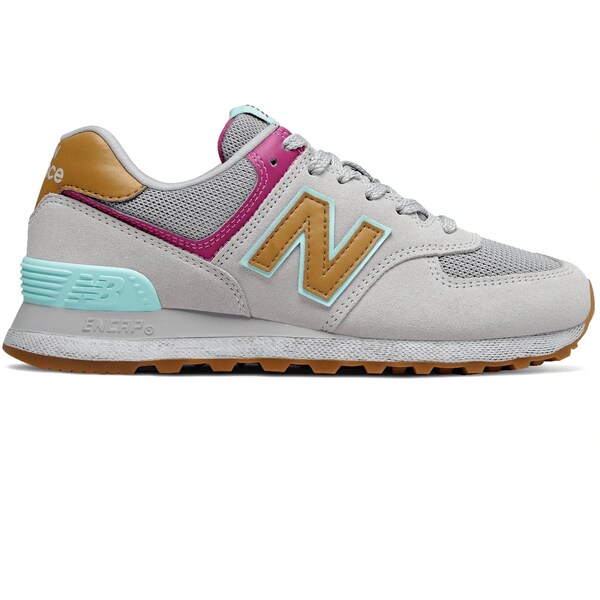 New Balance ニュー平衡にする レディース スニーカー  【New Balance 574 Grey Multi (Women\u0027s)】  大きさ US_6(23.0糎) Grey/Multi