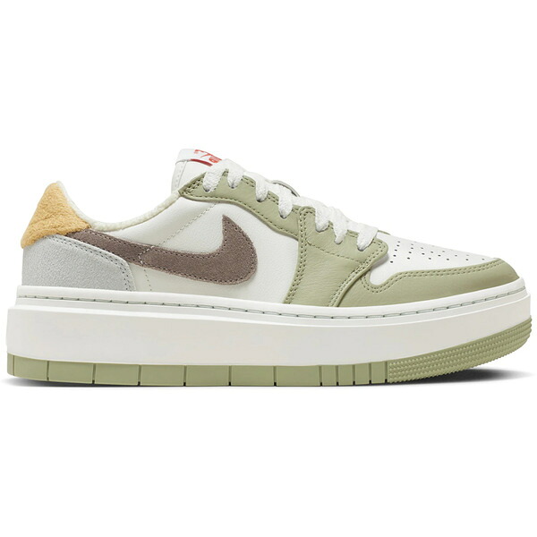 Jordan ジョーダン レディース スニーカー 【Jordan 1 Elevate Low Year of the Rabbit (Women's)】 サイズ US_9.5(26.5cm) Ivory/Palomino-Coconut Milk-Faded Green-Sanded Gold｜asty