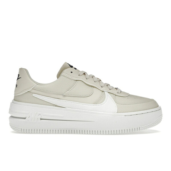 Nike ナイキ レディース スニーカー 【Nike Air Force 1 PLT.AF.ORM Fossil (Women's)】 サイズ US_9.5(26.5cm) Fossil/Sail-Summit White-Black｜asty