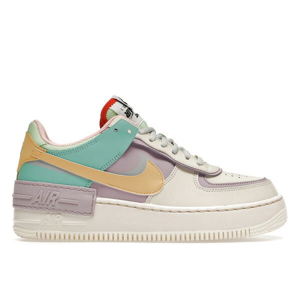 Nike ナイキ レディース スニーカー 【Nike Air Force 1 Low Shadow Pale Ivory (Women's)】 サイズ US_7.5(24.5cm) Pale Ivory/Celestial Gold｜asty