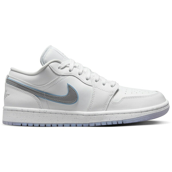 Jordan ジョーダン レディース スニーカー  【Jordan 1 Low SE Dare to Fly (Women\u0027s)】  大きさ US_7.5(24.5糎) White/Metallic Silver-White-Blue Chill-Mint Foam-Barely Green