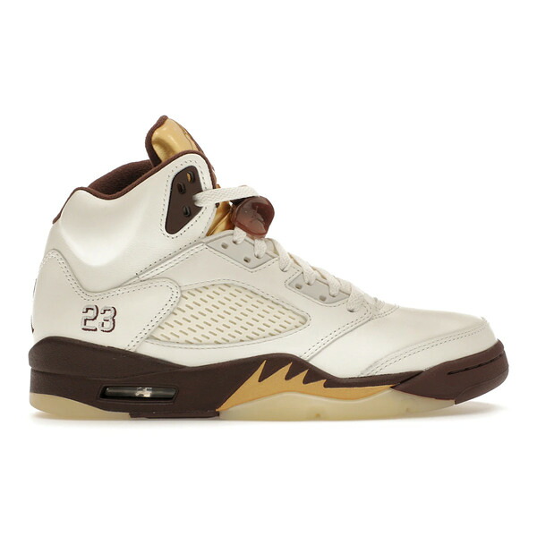 Jordan ジョーダン レディース スニーカー 【Jordan 5 Retro Golden Ticket (Women's)】 サイズ US_5.5(22.5cm) Earth/Metallic Gold/Sail/Muslin|asty