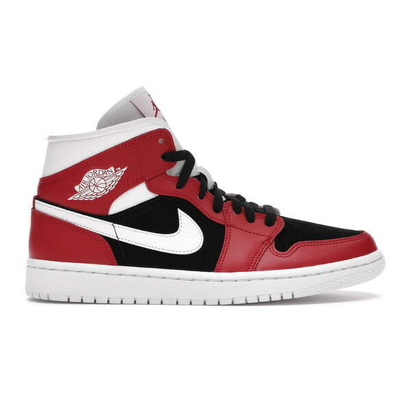 Jordan ジョーダン レディース スニーカー  【Jordan 1 Mid Gym Red Black (Women\u0027s)】  大きさ US_5(22.0糎) Gym Red/White-Black