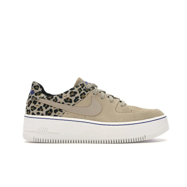 Nike ナイキ レディース スニーカー 【Nike Air Force 1 Sage Low Animal Pack (Women's)】 サイズ US_5.5(22.5cm) Desert Ore/Racer Blue-Black-Wheat｜asty