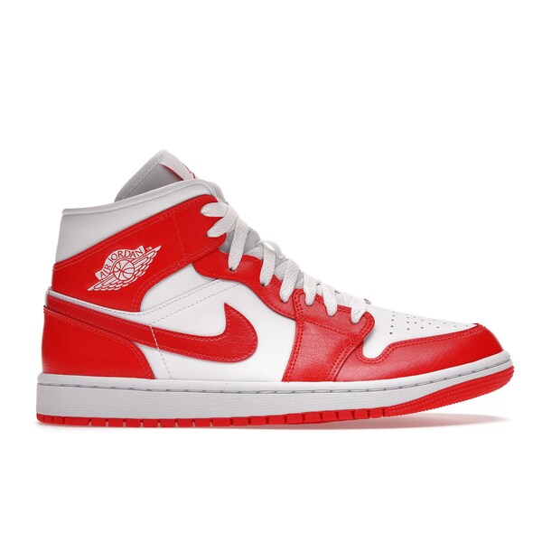 Jordan ジョーダン レディース スニーカー  【Jordan 1 Mid Syracuse (Women\u0027s)】  大きさ US_7.5(24.5糎) White/White/Habanero Red
