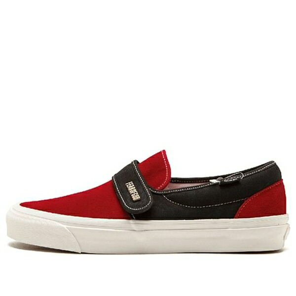 Vans バンズ メンズ スニーカー  【Vans Fear of God x Slip-On 47 DX \u0027Collection 2 Red Black\u0027 VN0A3J9FPQR】  大いさ US_8(26.0珊) メンズ靴-靴-スニーカー