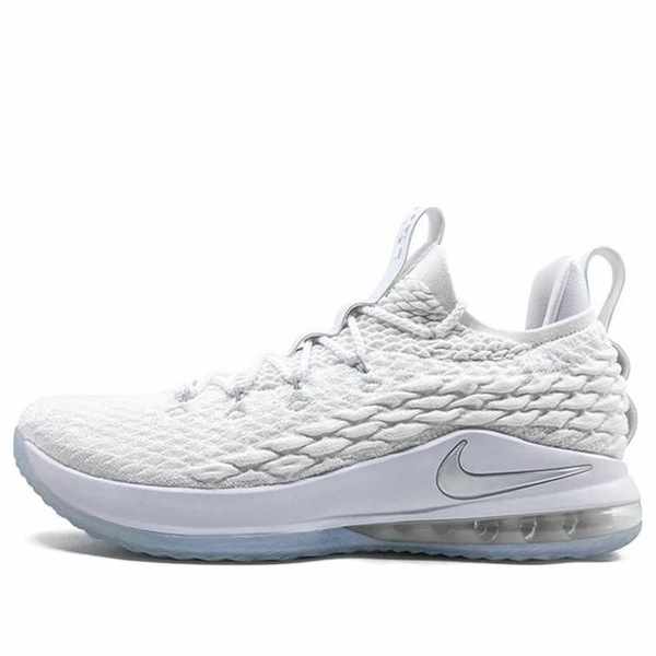 Nike ナイキ メンズ スニーカー 【Nike LeBron 15 Low 'White Metallic' AO1755-100】 サイズ US_8.5(26.5cm)|asty