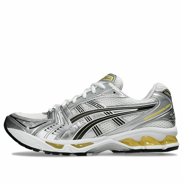 ASICS アシックス メンズ スニーカー  【ASICS Gel-Kayano 14 \u0027White Tai Chi Yellow\u0027 1203A537-101】  大きさ US_10(28.0糎)