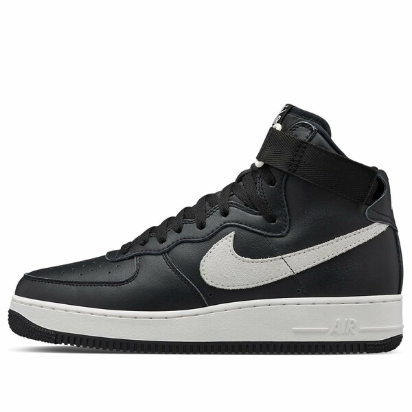 Nike ナイキ メンズ スニーカー  【Nike Air Force 1 High Retro QS \u0027Black White\u0027 743546-007】  大いさ US_8(26.0糎)