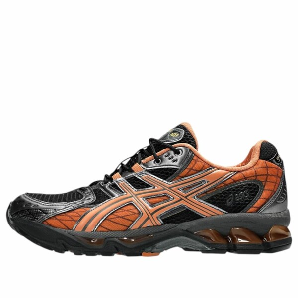 ASICS アシックス メンズ スニーカー  【ASICS Gel-Nimbus 10.1 \u0027Black Rust Orange\u0027 1203A543-004】  大きさ US_6.5(24.5糎)