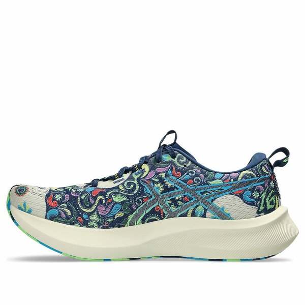 ASICS アシックス メンズ スニーカー  【ASICS Gel Noosa Tri 16 Limited Edition \u0027Dia De Muertos - Midnight Blue Lime Burst\u0027 1011C029-400】  大きさ US_12.5(30.5糎)