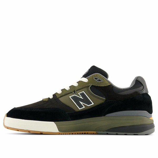 New Balance ニュー平衡にする メンズ スニーカー  【New Balance Numeric 933 \u0027Andrew Reynolds Black Olive\u0027 NM933BST】  大いさ US_6(24.0糎) スニーカー-メンズ靴
