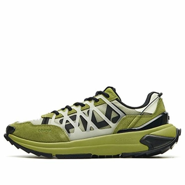 FILA フィラ メンズ スニーカー  【FILA Fashion Sneakers VNTG Black/Green F12M134145FIG】  大きさ US_7.5(25.5糎)
