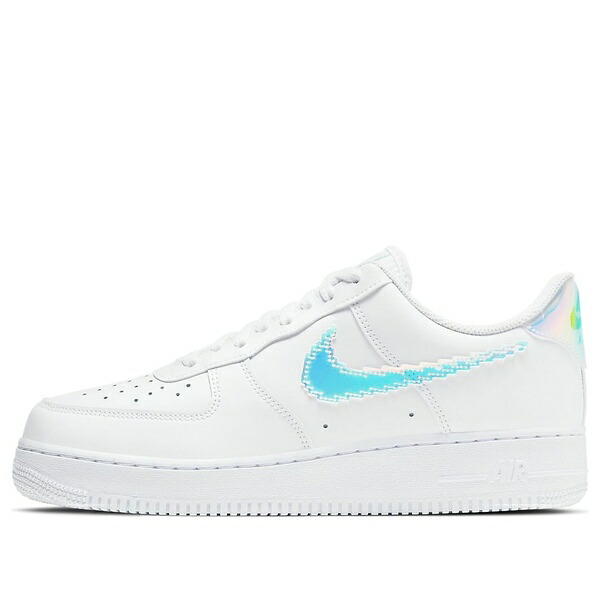 Nike ナイキ メンズ スニーカー  【Nike Air Force 1 Low \u0027Iridescent Pixel - White\u0027 CV1699-100】  大きさ US_8.5(26.5糎)