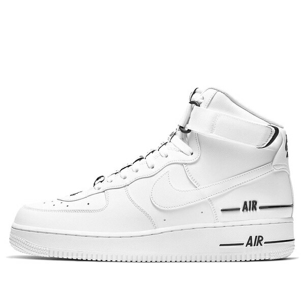 Nike ナイキ メンズ スニーカー  【Nike Air Force 1 High LV8 \u0027Triple White\u0027 CJ1385-100】  大きさ US_10(28.0糎)