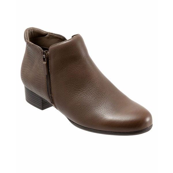 トロッターズ レディース ブーツ シューズ Major Bootie Dark Taupe画像