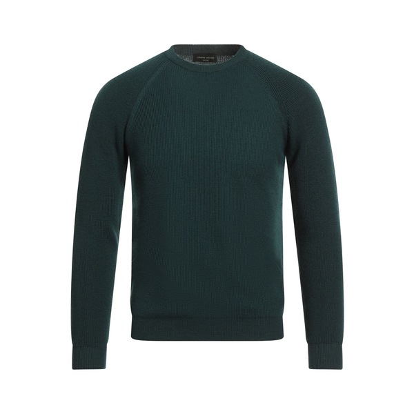 【貨物輸送無料】 ロベルトコリーナ メンズ 編み物\u0026プルオーバー アウター Sweaters Green