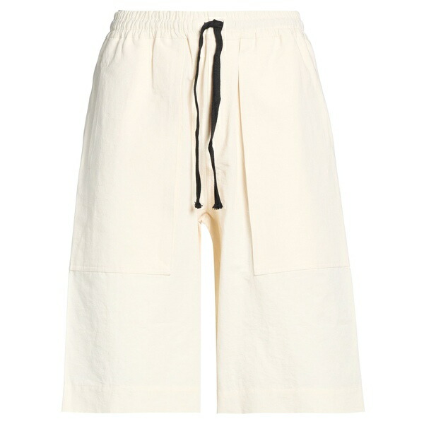 【送料無料】 イザベル・ベネナート メンズ カジュアルパンツ ボトムス Shorts & Bermuda Shorts White|asty