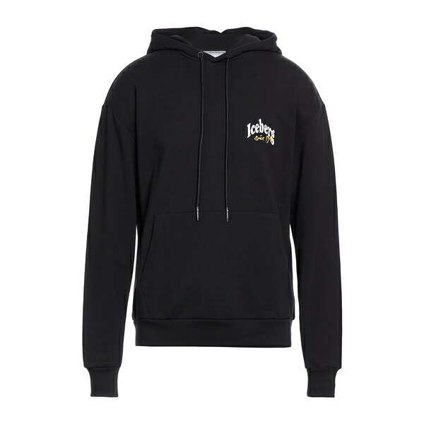 【送料無料】 アイスバーグ メンズ パーカー・スウェットシャツ アウター Sweatshirts Black｜asty 38,220円