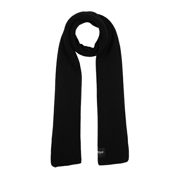 【送料無料】 ドンダップ メンズ マフラー・ストール・スカーフ アクセサリー Scarves Black|asty