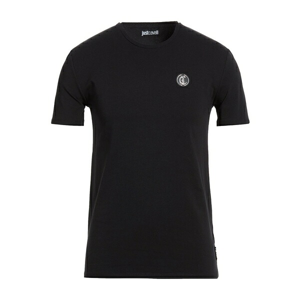 【送料無料】 ロベルトカヴァリ メンズ Tシャツ トップス T-shirts Black｜asty 21,286円